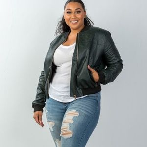Faux Bomber